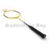 Abroz Exonic Nextgen Yellow Black Badminton Racket (5U)