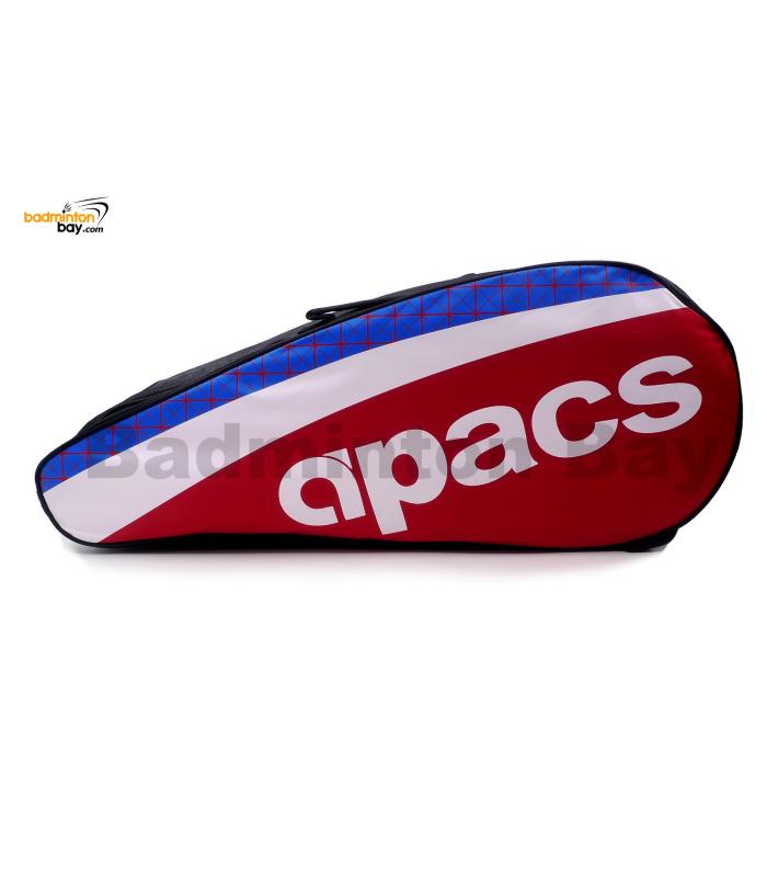 Apacs 2 Compartments Padded Badminton Racket Bag AP2520 Red White