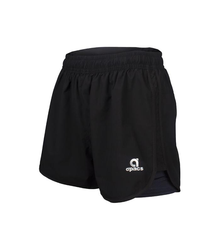 Apacs Dri-Fast LSP301 Black Lady Girl Women Quick Dry Sport Shorts Pants