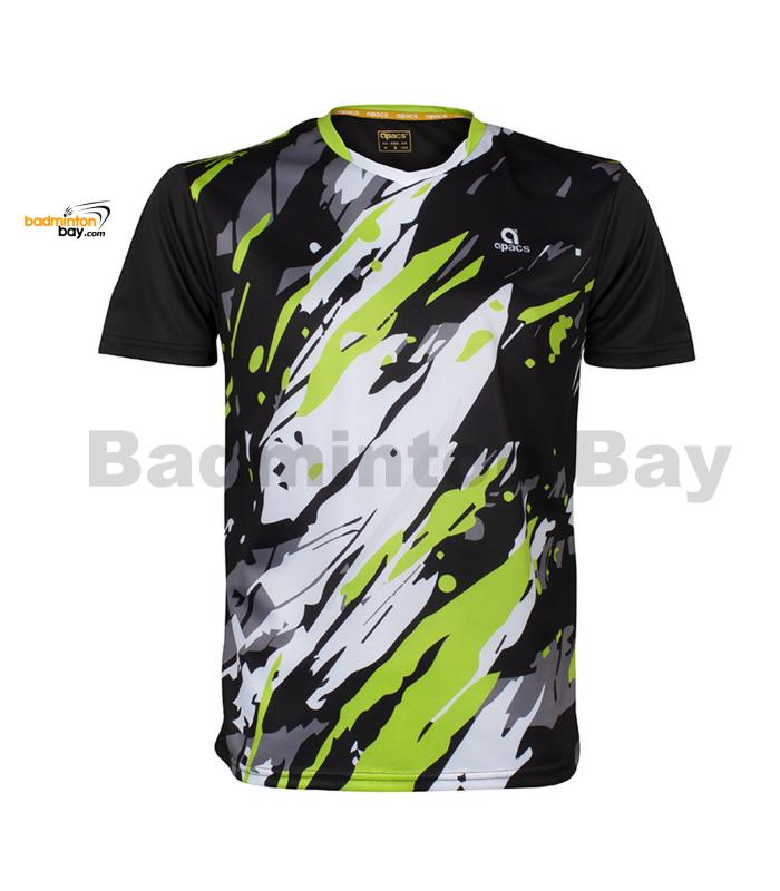 Apacs Dri-Fast RN3268 Black Sports Quick Dry T-Shirt Jersey