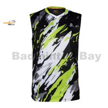 Apacs Dri-Fast SL1333 Sleeveless Black Sports Quick Dry T-Shirt Jersey