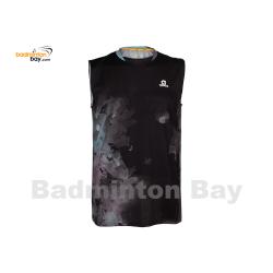 Apacs Dri-Fast SL22223 Sleeveless Black Sports Quick Dry T-Shirt Jersey