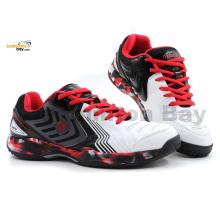 Apacs Aggressive 515 shoe Black White Red Shoe White With Improved Cushioning and Outsole