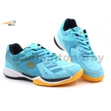 Apacs Aggressive 517 Armoury Blue Ladies Indoor Badminton Court Shoes for Women With Improved Cushioning and Outsole