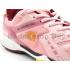 Apacs Aggressive 517 Glaze Pink Ladies Indoor Badminton Court Shoes for Women With Improved Cushioning and Outsole