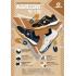 Apacs Aggressive 518 Shoes Black Indoor Badminton Court Shoes With Improved Cushioning and Outsole