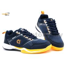 Apacs Aggressive 518 Shoes Navy Indoor Badminton Court Shoes With Improved Cushioning and Outsole