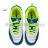 Apacs Cloud Stride CS260 Lapis Lazuli Lime Shoe White With Improved Cushioning and Outsole