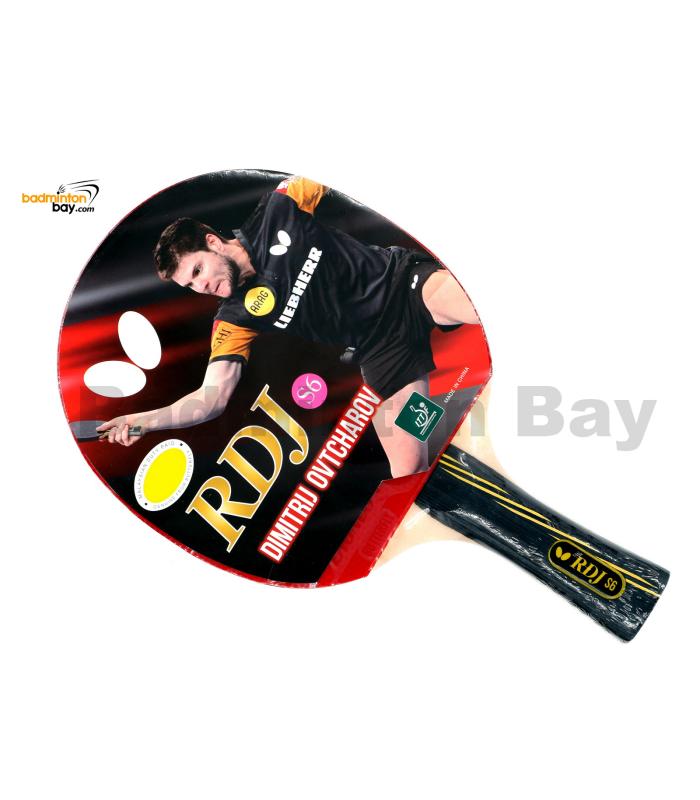 Butterfly RDJ-S6 FL Shakehand Table Tennis Racket Ping Pong Bat