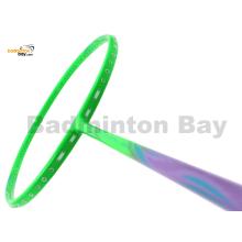 Flex Power Air Spiral 3000 Green Purple Badminton Racket 4U