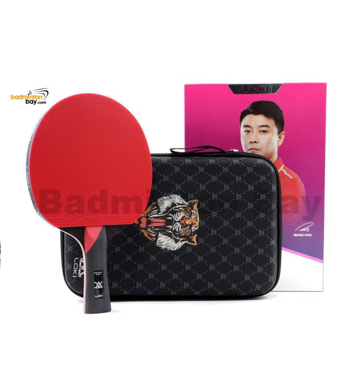 Loki 8 Star Professional Ping Pong Bat with Original Bag, Attack-Loop High Sticky Table Tennis Racket Blade Paddle for Fast Attack