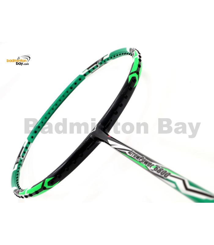 Victor Arrow Power 6800 Green Black Badminton Racket (4U-G5)