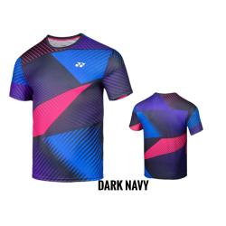 Yonex - Runaway1 TRM2893 Dark Navy Pink Round Neck T-Shirt Quick Dry Sports Jersey Dry Fast