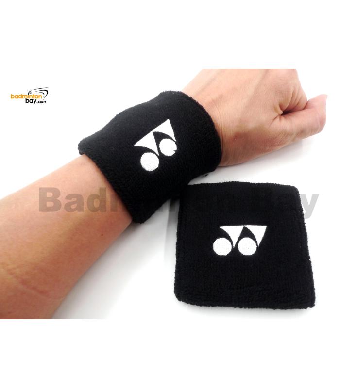 ~Out of stock Yonex Sports Wrist Band AC482EX - Navy Black (1 pair) for Sweat Absorption