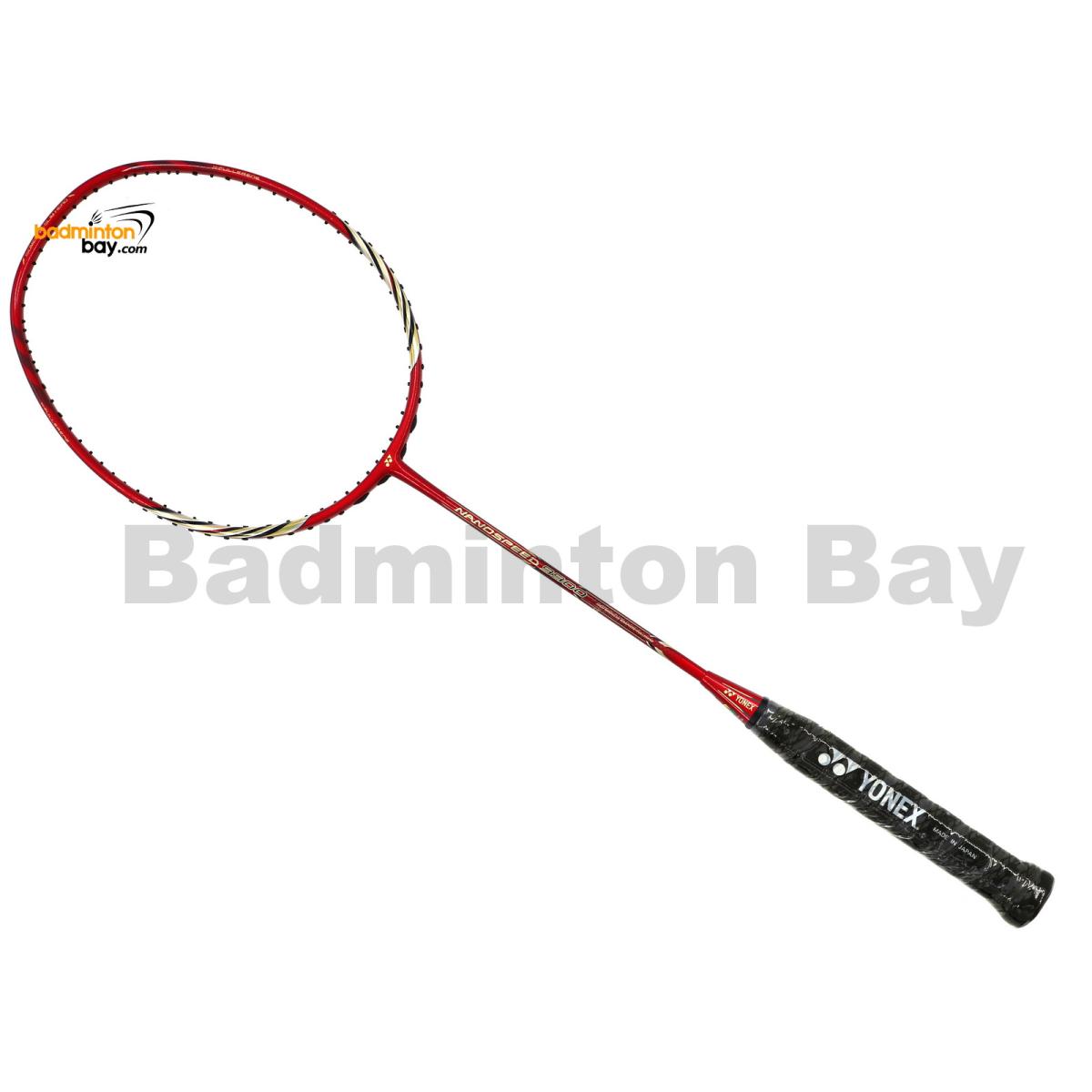 Yonex NANOSPEED 9900 Red Gold R/GO Badminton Racket NS9900 (3U-G5)