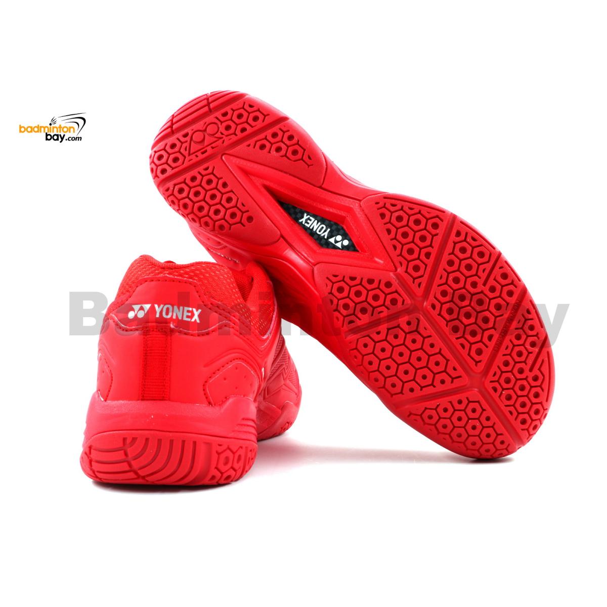 Yonex Drive Badminton Shoes Red In-Court With Tru Cushion Technology