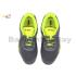 Yonex Super Ace V Grey Lime Indoor Badminton Court Sports Shoes With Tru Cushion 